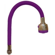 Гусак (вилив) рефлекторний, силіконовий PURPLE Zerix